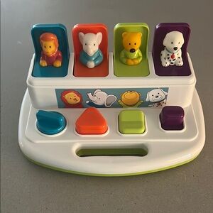 NWOT Sensory Learning Toy with Pop-Up Animal Features Like New Condition